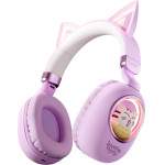 Kiddoboo Delulu Bluetooth Headphones Lavender - (KBKID5LVD)