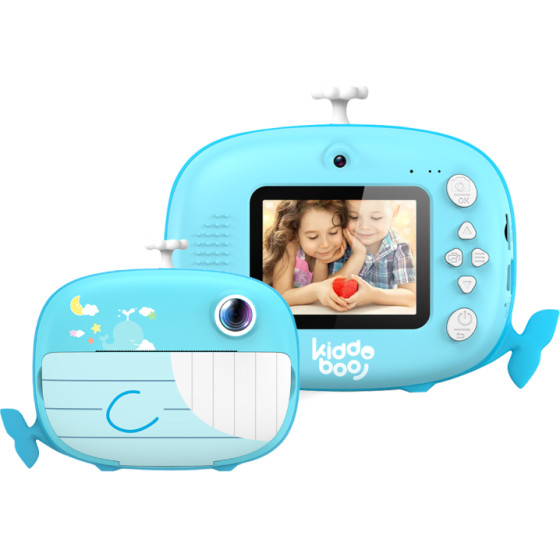 Kiddoboo Fotofun 2 Whale Blue - (KBP82BLU)