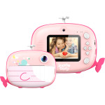 Kiddoboo Fotofun 2 Whale Pink - (KBP82PNK)