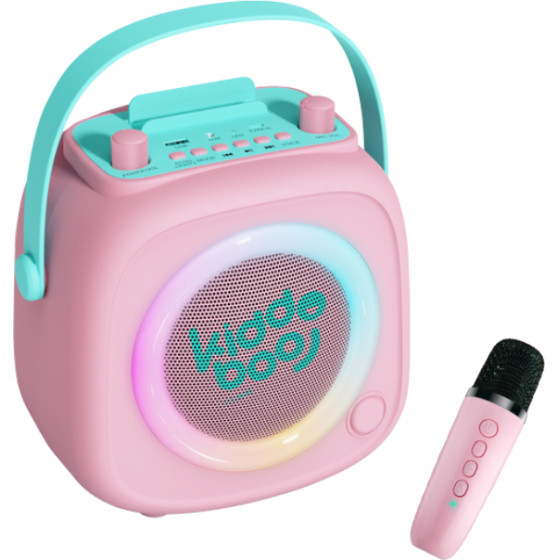 Kiddoboo Kidsvoice Bt Speaker & Mic Pink - (KB23028PNK)