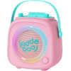 Kiddoboo Kidsvoice Bt Speaker & Mic Pink - (KB23028PNK)