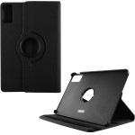 Volte-Tel ���� Tcl Tab 11/Nxtpaper 11 10.95'' Leather Book Rotating Stand BLACK