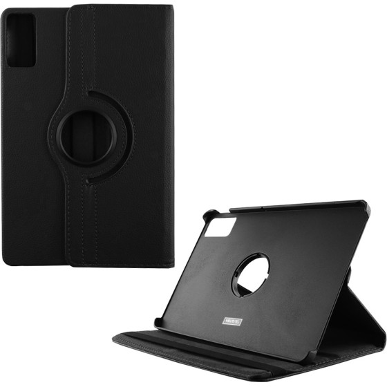 Volte-Tel ���� Tcl Tab 11/Nxtpaper 11 10.95'' Leather Book Rotating Stand BLACK