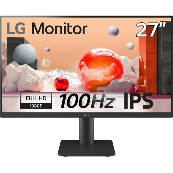 LG 27MS550-B Ips Fhd Monitor 27'' With Speakers - (27MS550-B.AEU)