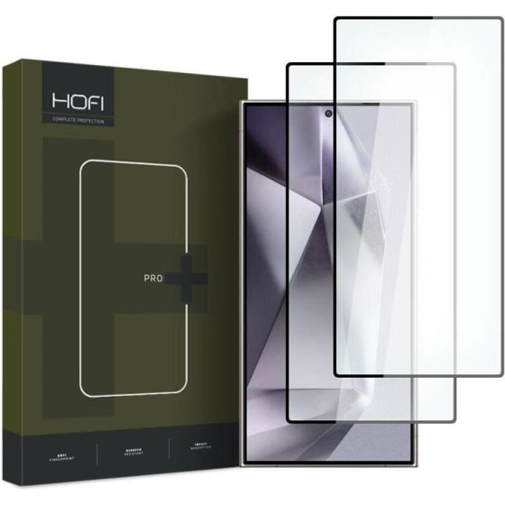 Hofi Tempered Glass Full Face Pro+ Samsung Galaxy S24 Ultra 5G ����� (2 ���.) - (0040426)
