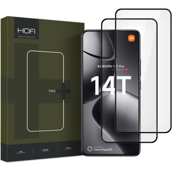 Hofi Tempered Glass Full Face Pro+ Xiaomi 14T/ 14T Pro ����� (2 ���.) - (0040426)