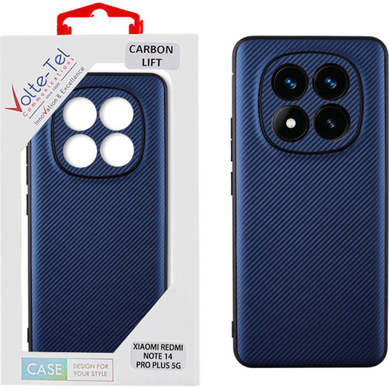 Volte-Tel ���� Xiaomi Redmi Note 14 Pro Plus 5G 6.67'' Carbon Lift Full Camera Protection BLUE