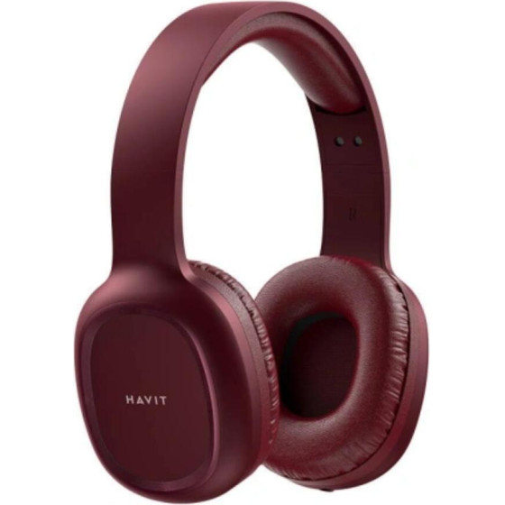 Havit H2590BT Pro Wireless Bluetooth Headphones Red - (H2590BT Pro RED)