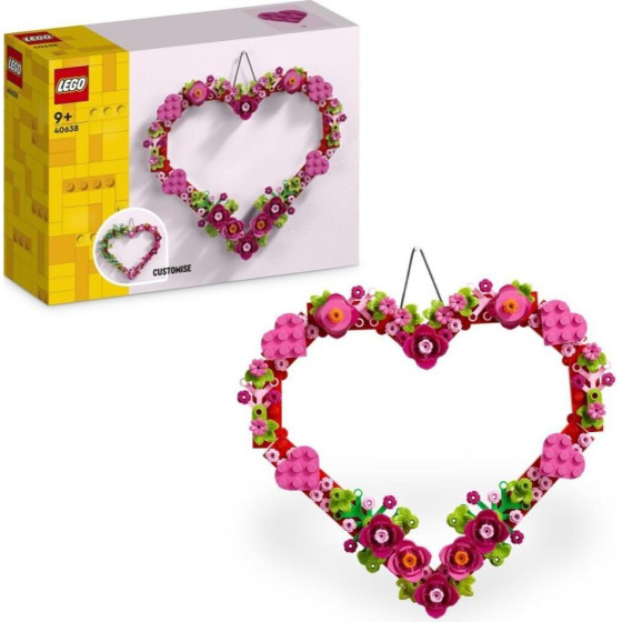 Lego Heart Ornament ��� 9+ ���� - (40638)