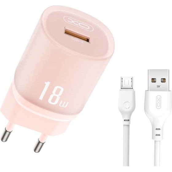 XO L157(EU) QC3.0 18W ��������� �� ������� Micro ���