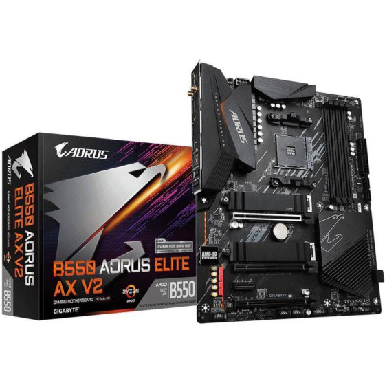 Gigabyte ������� Gb B550 Aorus Elite Ax V2 - (B550 Aorus Elite A)