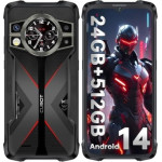 Cubot Kingkong 9 4G 512GB (12GB Ram) Dual-Sim Black EU
