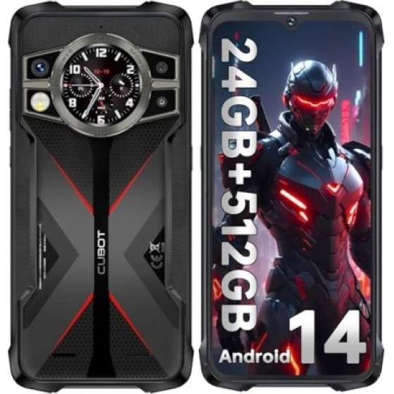 Cubot Kingkong 9 4G 512GB (12GB Ram) Dual-Sim Black EU