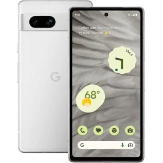 Google Pixel 7a 5G 128GB (8GB Ram) Single-Sim +Esim Snow Eu - (GA04274-GB)