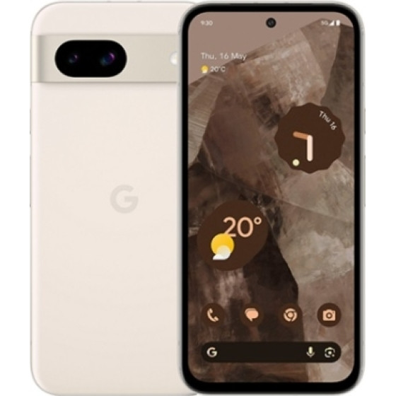 Google Pixel 8a 5G 128GB (8GB Ram) Single-Sim +Esim Porcelaine Eu - (GA04988-GB)