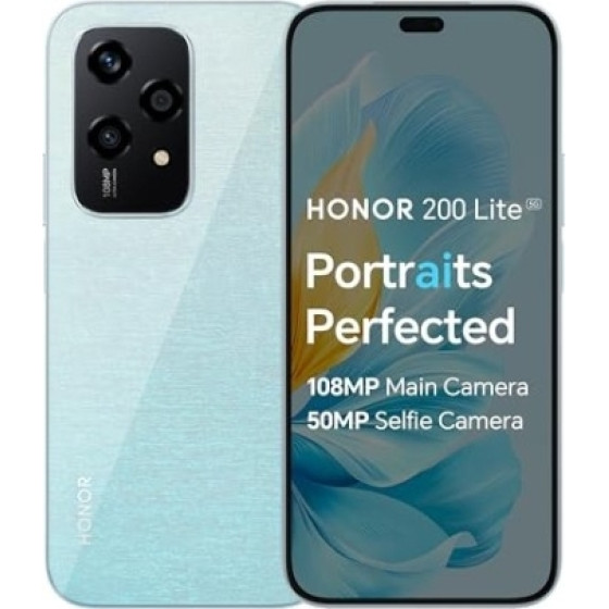 Honor 200 Lite 5G 256GB (8GB Ram) Dual-Sim Starry Blue Eu - (5109BEBW)