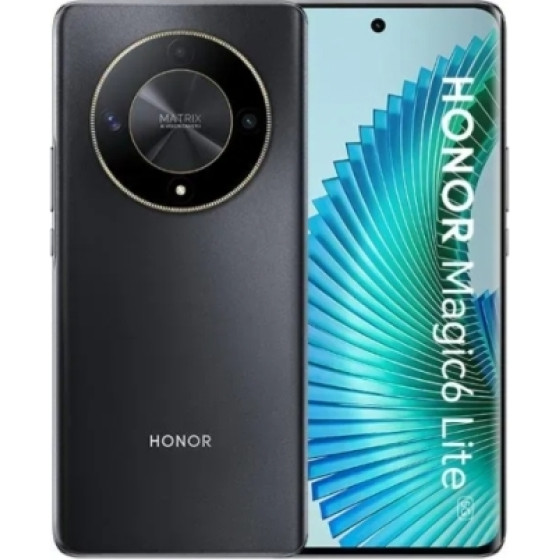 Honor Magic6 Lite 5G 256GB (8GB Ram) Dual-Sim Midnight Black Eu - (5109AWVG)