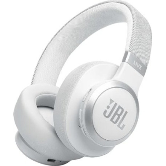 JBL Live 770NC Over Ear Bluetooth Headset White Eu - (JBLLIVE770NCWHT)