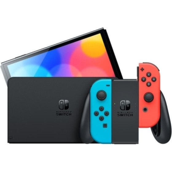 Nintendo ������� ������� ���������� Switch Oled Black Blue Red Eu - (10007455)