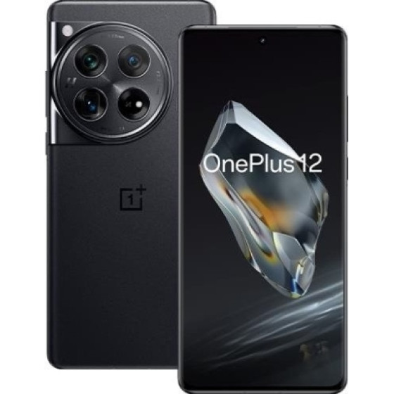 OnePlus 12 5G 256GB (12GB Ram) Dual-Sim Silky Black Eu - (5011105292)
