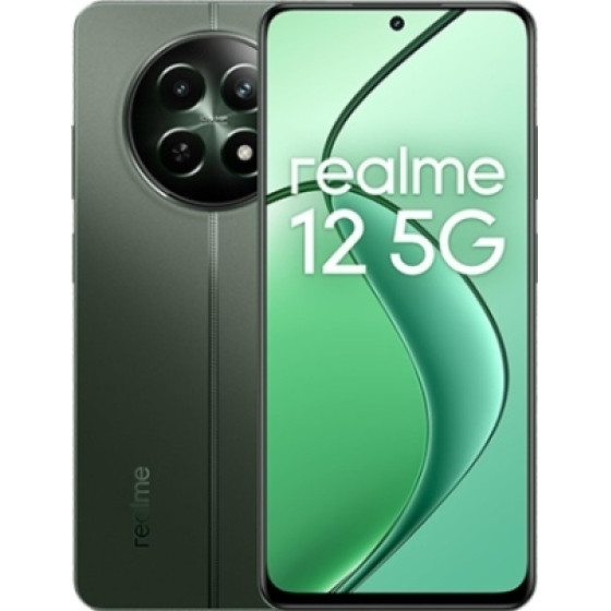 Realme 12 5G 256GB (8GB Ram) Dual-Sim Woodland Green Eu - (RMX3999)