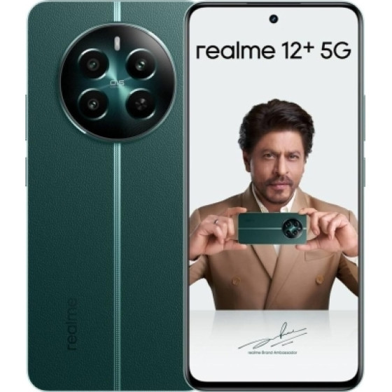 Realme 12+ 5G 512GB (12GB Ram) Dual-Sim Pioneer Green Eu - (RMX3867)