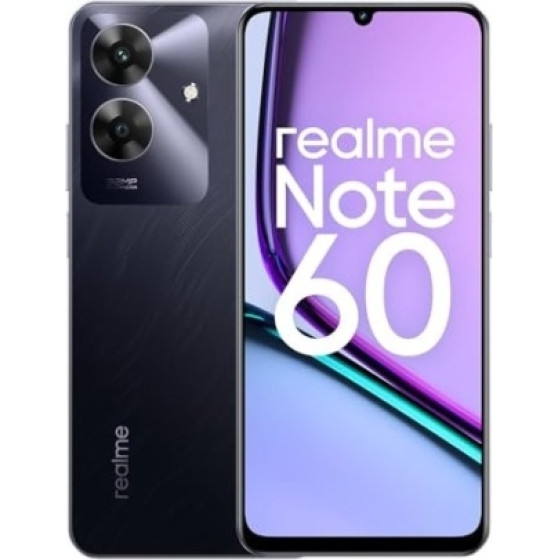 Realme Note 60 4G 128GB (6GB Ram) Dual-Sim Marble Black Eu - (RMX3933)