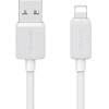 Usams ������� Lightning �� Usb US-SJ689, 12W, 480Mbps, 1m, ����� - (SJ689USB02)