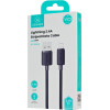 Usams ������� Lightning �� Usb US-SJ689, 12W, 480Mbps, 1m, ����� - (SJ689USB01)