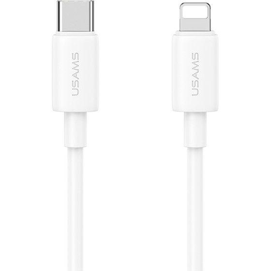 Usams ������� Lightning �� USB-C US-SJ712, 30W, 480Mbps, 1m, ����� - (SJ712USB02)
