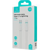Usams ������� Lightning �� USB-C US-SJ735, 30W, 480Mbps, 1m, ����� - (SJ735USB02)