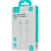 Usams ������� USB-C US-SJ734, 60W, 480Mbps, 1m, ����� - (SJ734USB02)