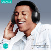 Usams Headphones YG23, �������� & ���������, �40mm, 300mAh, ����� - (TDLYEJYX01)