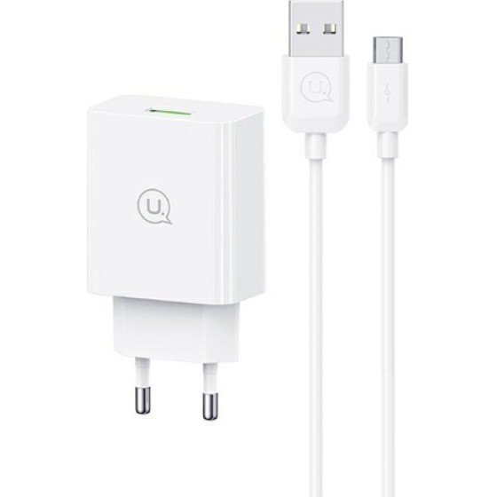 Usams ��������� ������ �� ������� Micro USB, USB, 18W, ������ - (SCXLTZ01)