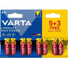 �������� Varta Longlife Max Power �������� Mignon Aaa B5+3