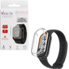Volte-Tel ���� Xiaomi Smart Band 9/9NF 1.62'' 9H 0.30mm Pc Edge Cover Transparent With STRASS