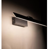 GloboStar Mirror ��������� ������ - ������ Led 12W 1440lm 120� Ac 85-265V IP54 ������ ����� 4500K ���� ������� - �42 x �5 x �15cm - 2 X����� ������� - (60513)