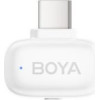 BOYA Mini Iphone Lightning & Type-C White - 2,4GHz 2mIc Wireless Microphone With Charging Box - (BOYA mini-13)