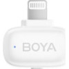 BOYA Mini Iphone Lightning & Type-C White - 2,4GHz 2mIc Wireless Microphone With Charging Box - (BOYA mini-13)