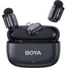 BOYA Mini Iphone Lightning - 2,4GHz 2mIc Wireless Microphone With Charging Box - (BOYA mini-15)