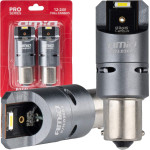 AMiO ������ P21W BA15S 12/24V 6.000K 2xSmd Led Full CAN-Bus (�� ������������) ����� Pro Series - 2 ���. - (03603)