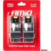 AMiO ������ P27/7W 12/24V 6.000K 4SMd Led CAN-Bus ����� Pro Series - 2 ���. - (03588)