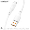 Lamtech High Power Cable Usb To TYPE-C 1M 100W White - (LAM114529)