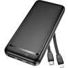 Lamtech ULTRA-Thin Powerbank With TYPE-C & Lightning Cables 10000mAh 22.5W Black - (LAM114536)