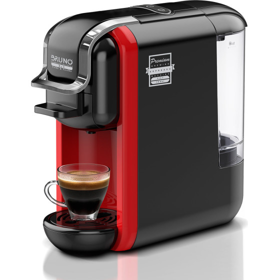 Bruno ��������� Espresso 3 �� 1 Hot & Cold 1450W, 19 bar, ����� - (BRN-0214)