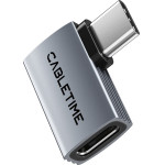 Cabletime ���������� USB-C ��������, USB4, 240W, 40Gbps, 8K, ���� - (CT-OTG41-AG)