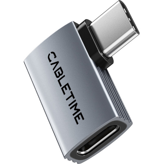 Cabletime ���������� USB-C ��������, USB4, 240W, 40Gbps, 8K, ���� - (CT-OTG41-AG)
