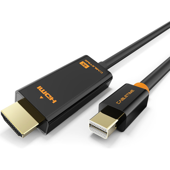 Cabletime ������� Mini Displayport �� Hdmi CT-AV588-03G4K, 4K/30Hz, 1.8m, �����