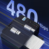 Cabletime ������� Usb �� Usb Type B CT-AMBM1, 480Mbps, 5m, ����� - (CT-AMBM1-AG5)