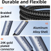 Cabletime ������� ���� 3.5mm �� 6.35mm CT-AV321-H11G, 2m, �����